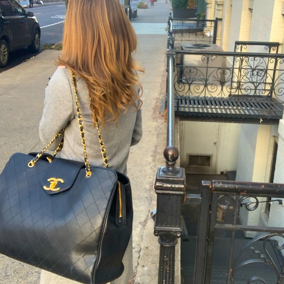 Chanel weekender model bag from early 1990’s RARE - Picture 3 of 13